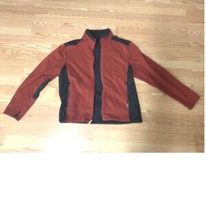 Eddie Bauer Coat Orange Red Adult Size M